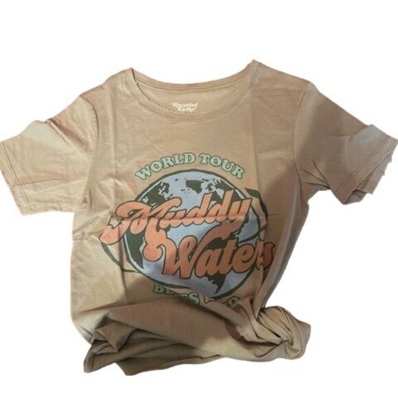 Muddy Waters Blues Band‎ World Tour Recycled Karma women T-Shirt Medium - Picture 2 of 7